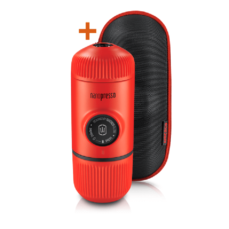 Wacaco Nanopresso | Tragbare Espressomaschine inkl. Schutzhülle