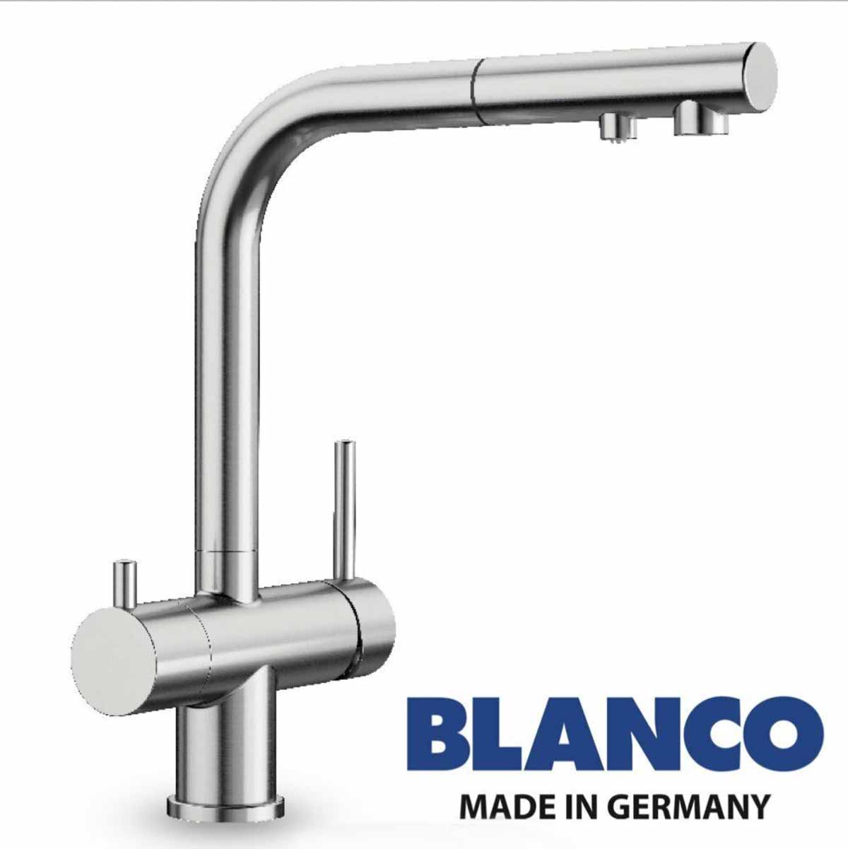 Wasserhahn 3in1 | BLANCO Fontas II mit Brause (ausziehbar)