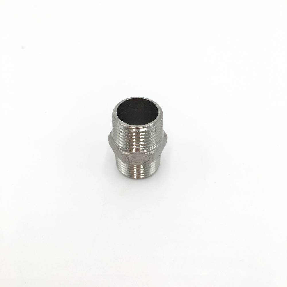 Edelstahl Doppelnippel | V4a | DN10 (3/8 Zoll)
