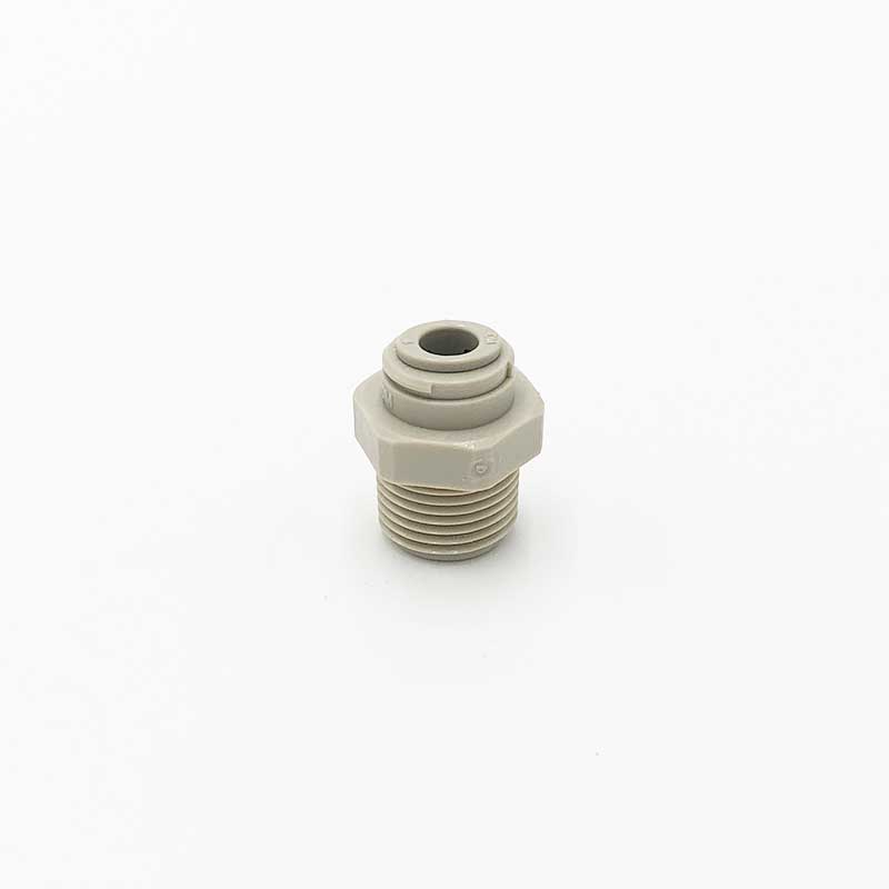 Einschraubverbinder NPTF Gewinde | 1/4tube x 3/8NPTF | AMC0406