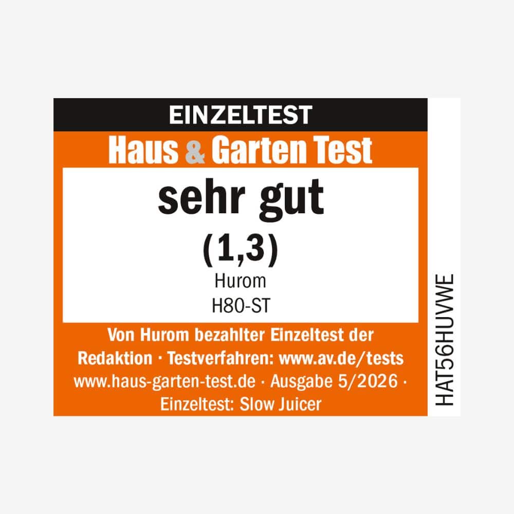Hurom H80ST | XL SlowJuicer (Premium Modell 2026)