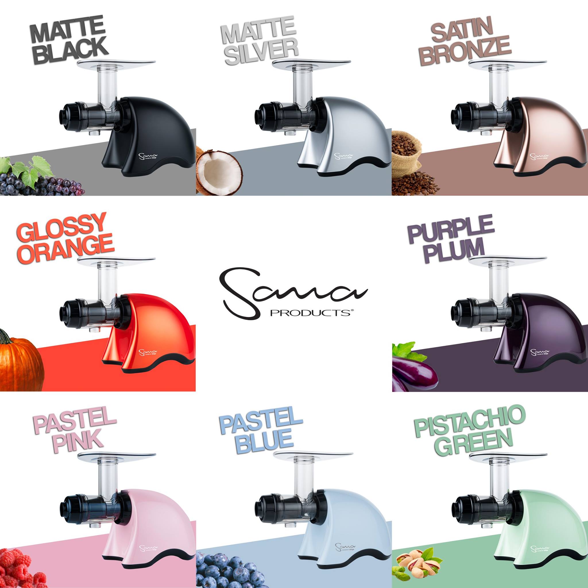 Sana Juicer EUJ 707 | Entsafter mit optionaler Ölpresse