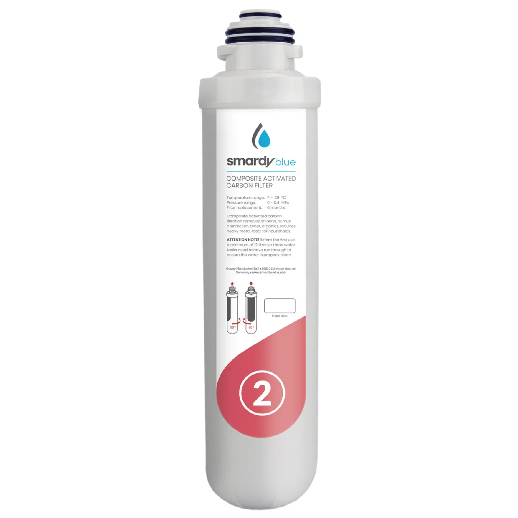SmardyBlue 3in1 Ersatzfilter-Set für miran™, xiva™, noura™ & zagora™