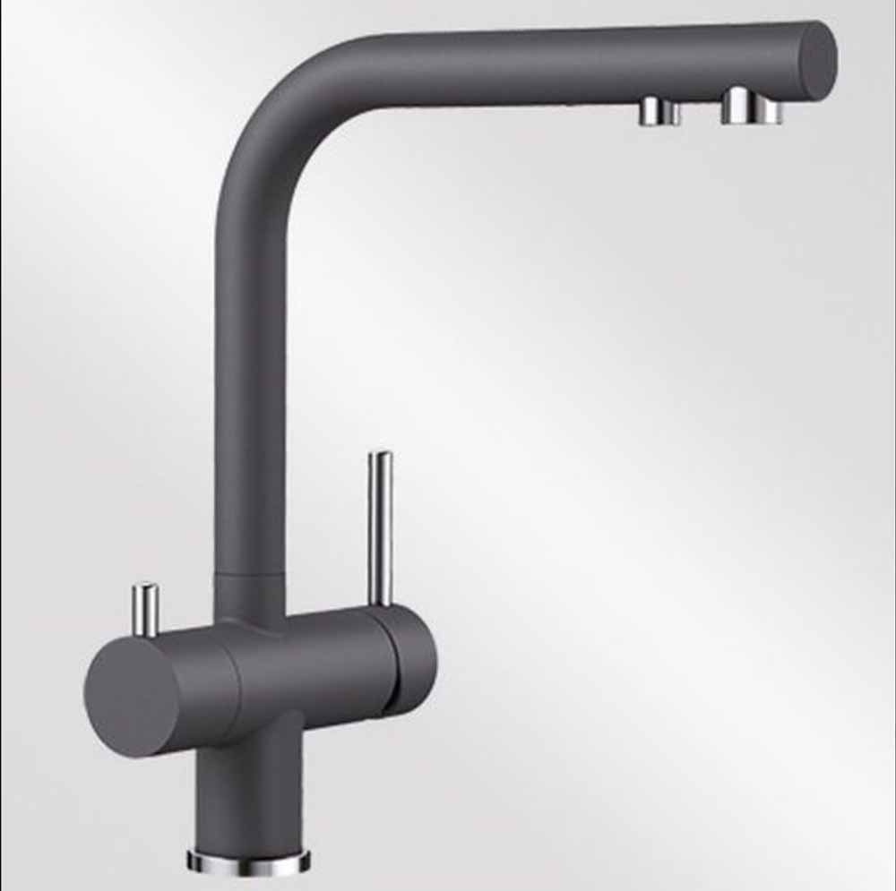Wasserhahn 3in1 | BLANCO Fontas II mit Brause (ausziehbar)