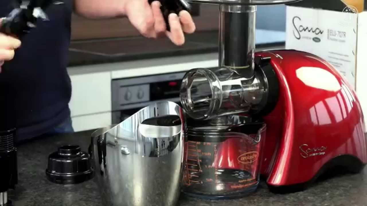 Sana Juicer EUJ 707 | Entsafter mit optionaler Ölpresse
