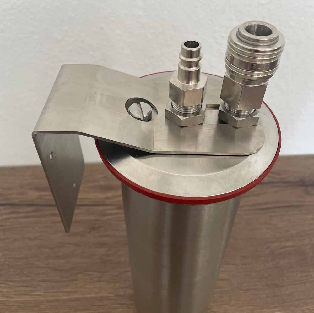 Alvito Einbaufilter INOX T | Untertischfilter | Edelstahl