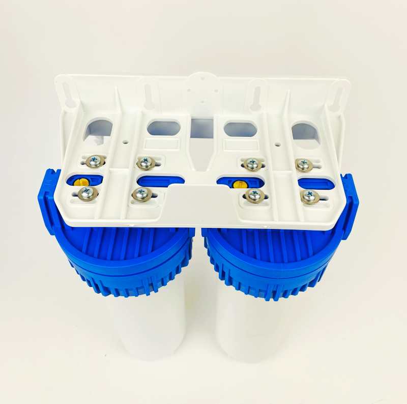 QuickHexaFlow Double Filtergehäuse | 10 Zoll | Grundmodul Universal