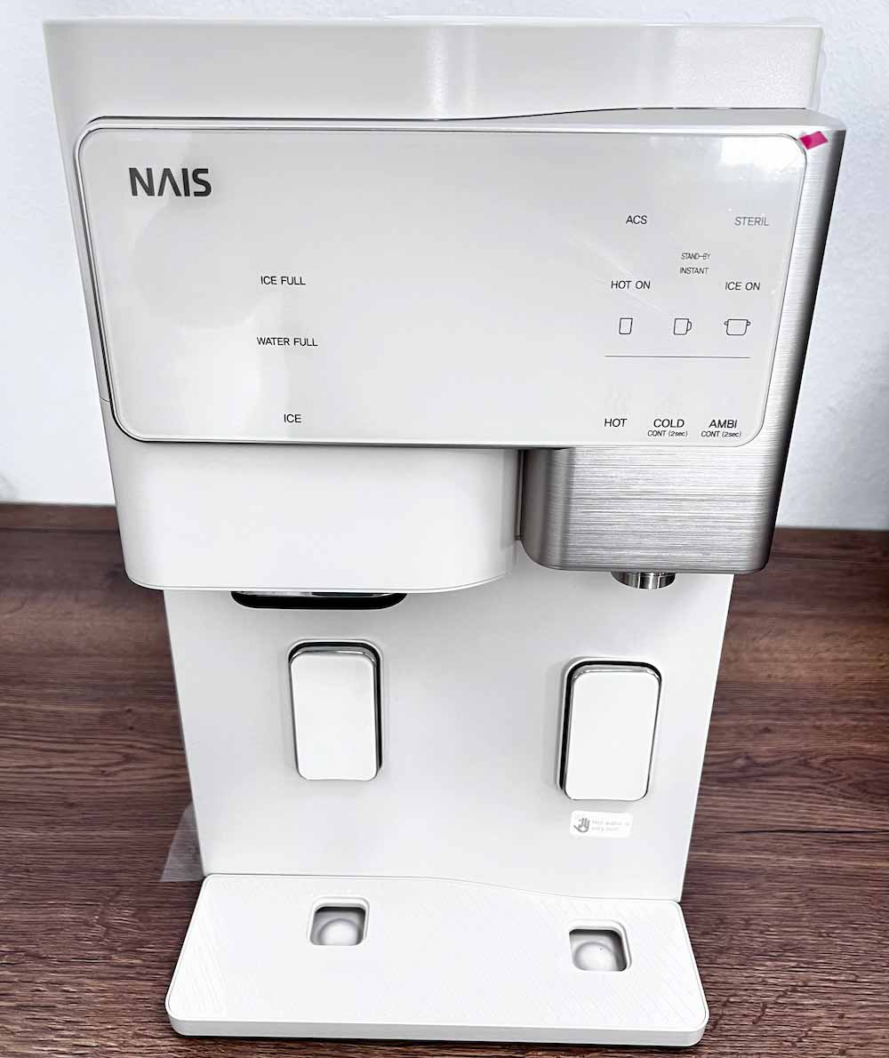 Umkehrosmosesystem ChungHo Sanita ICE | 4 Wassersorten inkl. Eis | Auftischgerät