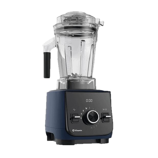 Vitamix Ascent X2 mitternachtsblau seitlich