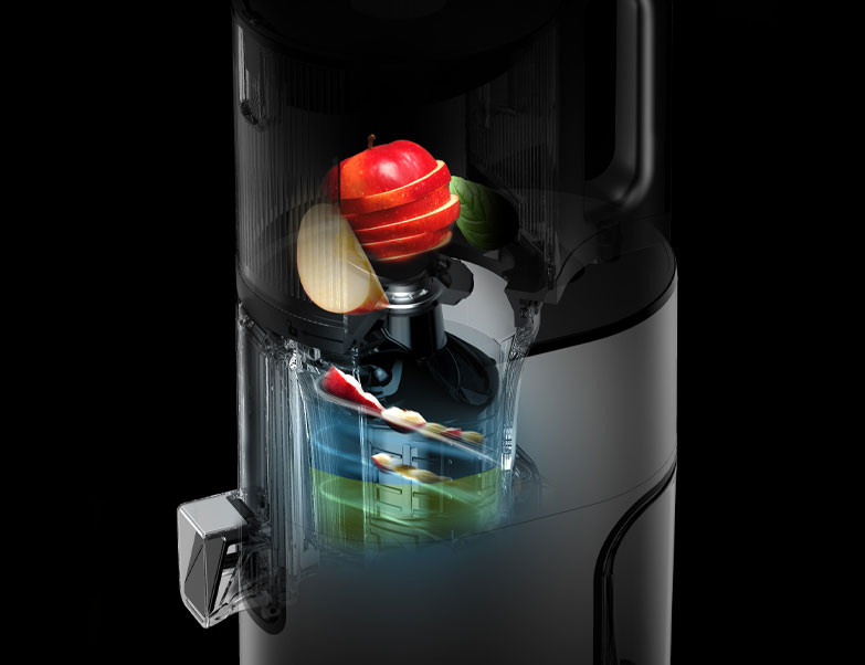 Hurom H400 Whole SlowJuicer (Easy Serie) | Gebrauchtgerät titangrau