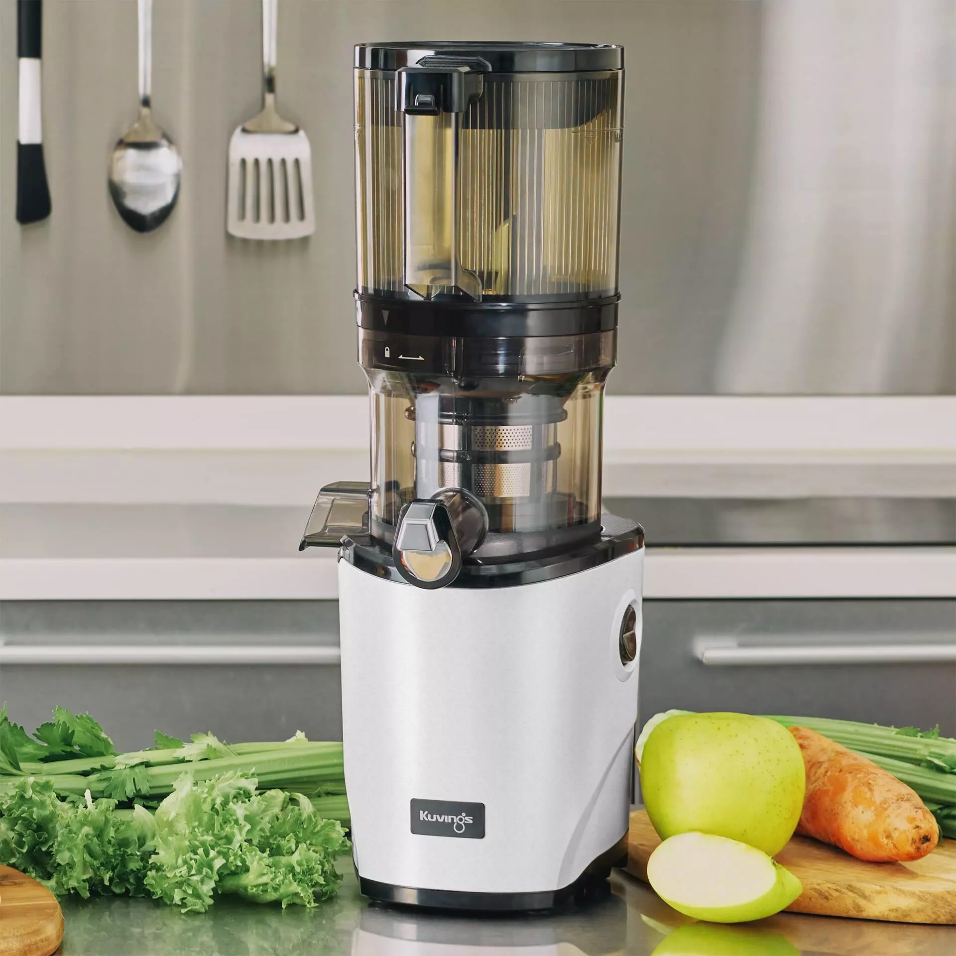 Kuvings AUTO8 Whole Slow Juicer (7.Generation) | Vorführgerät weiß