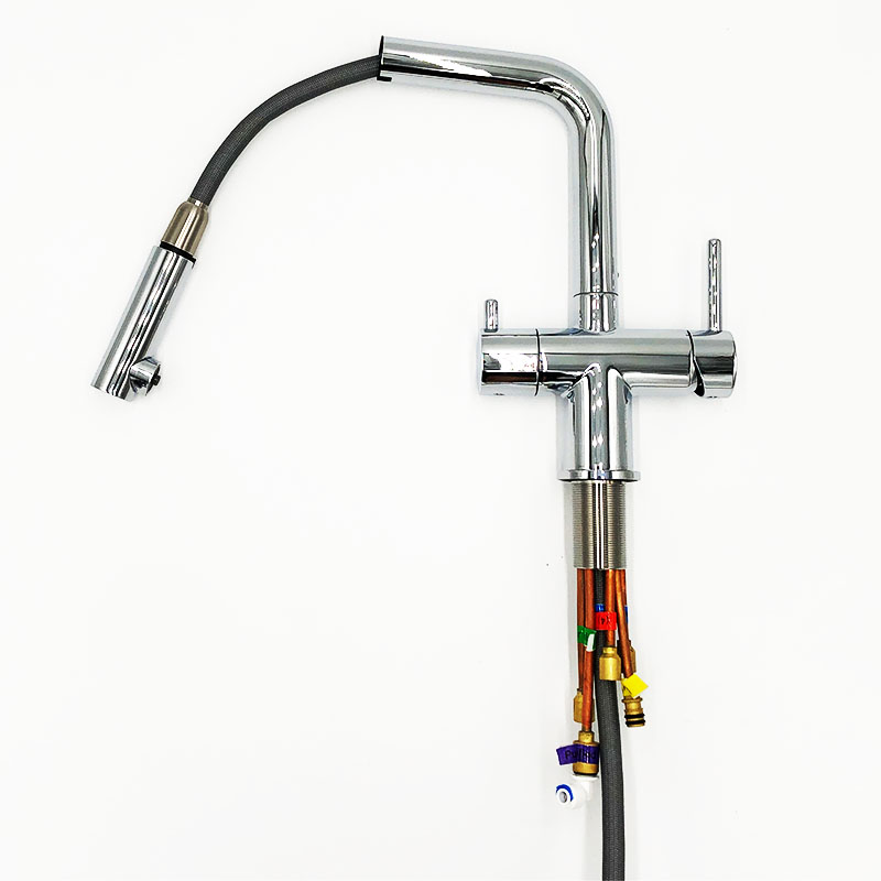 Wasserhahn 3in1 | Scotti mit ausziehbarer Brause (3 Farben)