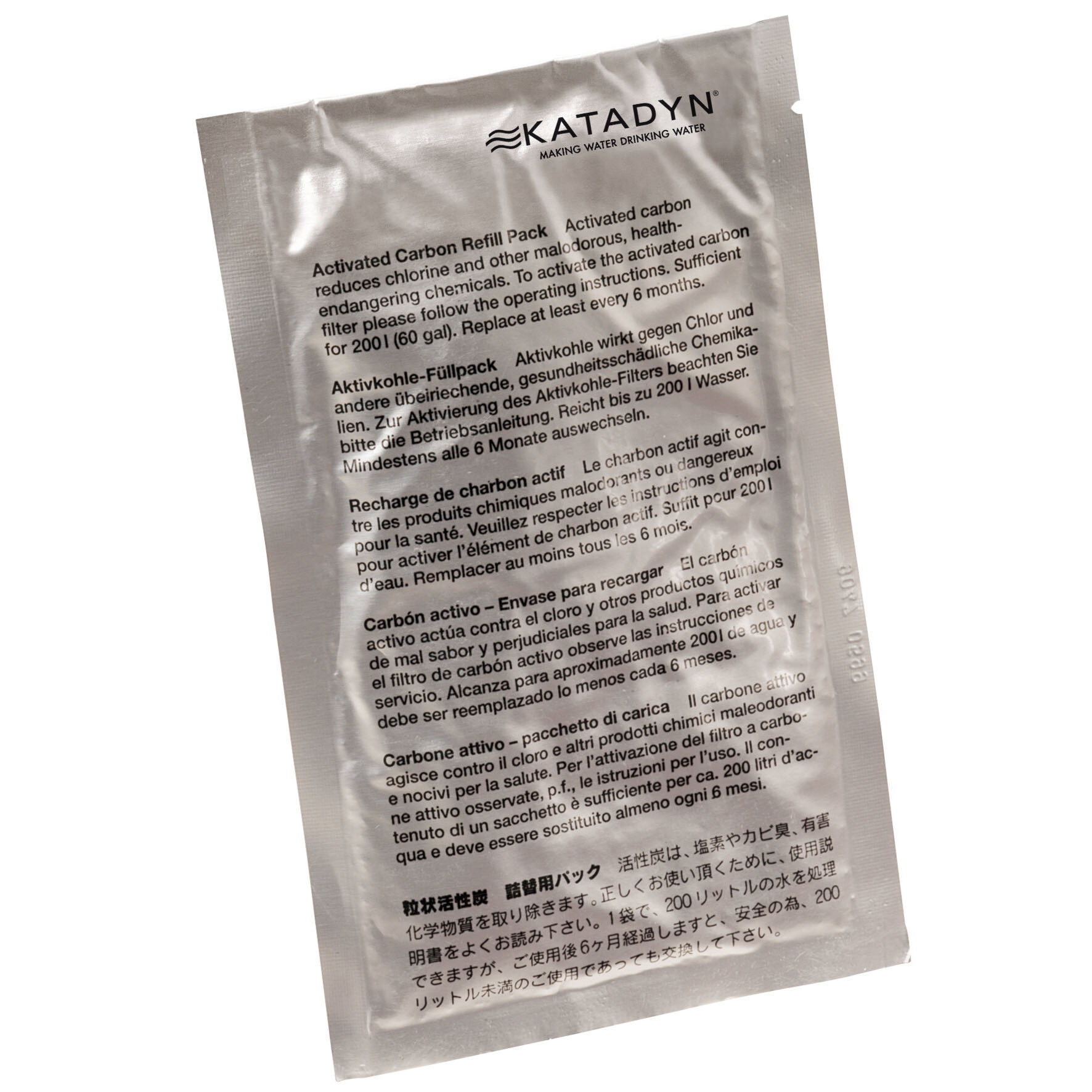 Combi Aktivkohle Nachfüllpack (2 Stück) | Katadyn Combi Plus