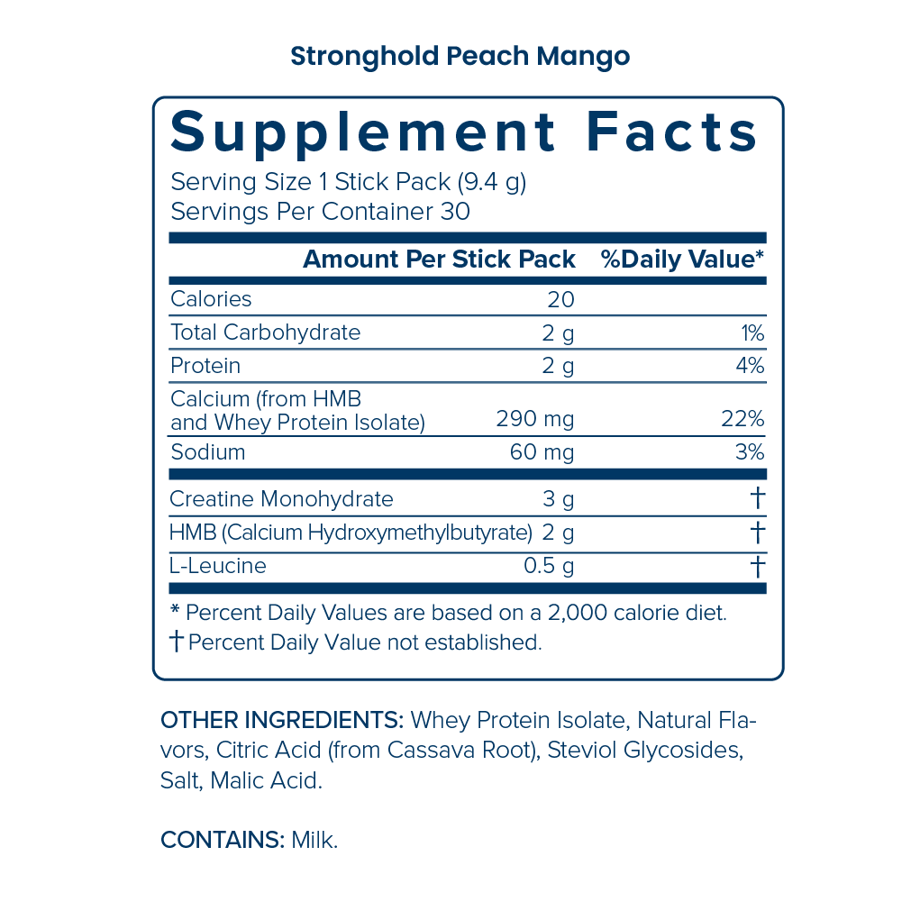 Unicity STRONGHOLD (Kreatin & Muskel-Support)