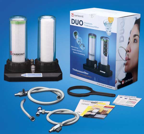 Carbonit Duo-HPS | Seriell | Untertischfilter
