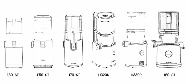 Hurom H320N Whole SlowJuicer (Premium Serie | Modell 2026)