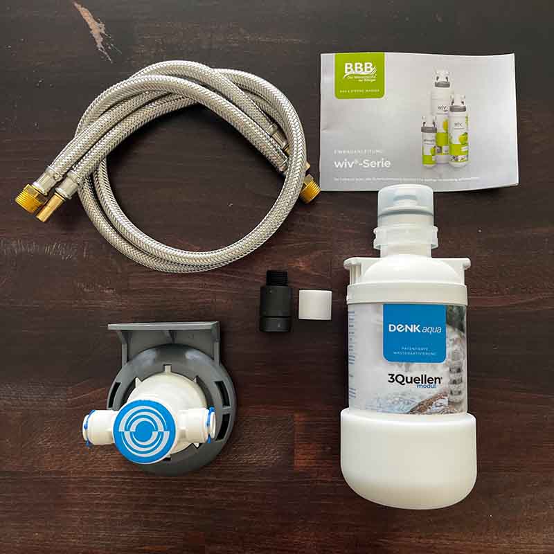 3 Quellen Wirbel-Stein zur Wasseraktivierung