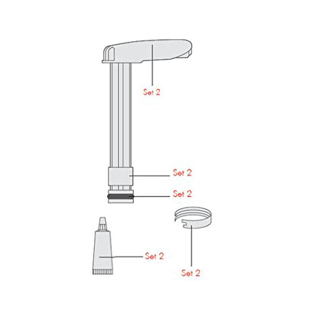 Hiker Pro Pumpstössel Set (Set 2) | Katadyn Hiker Pro