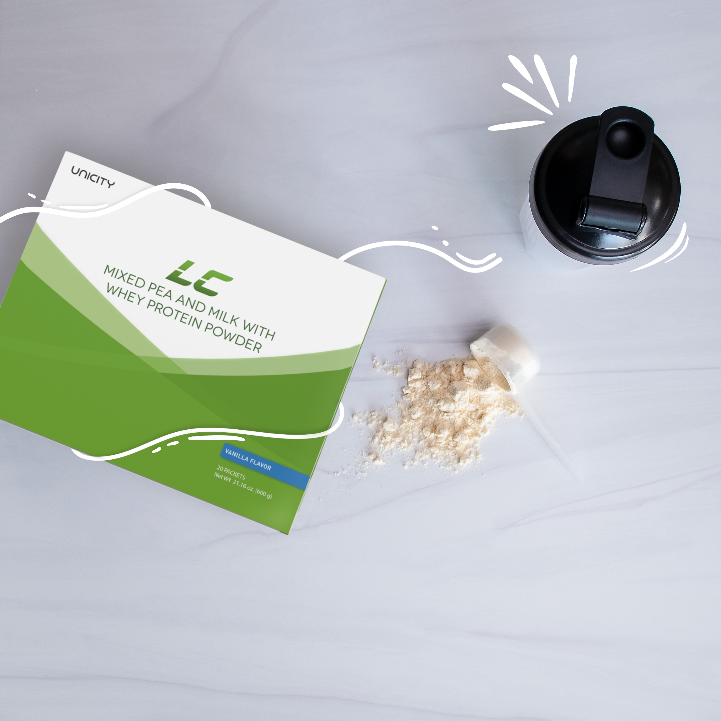 Unicity Lean Complete | Protein-Shake | 20x30g