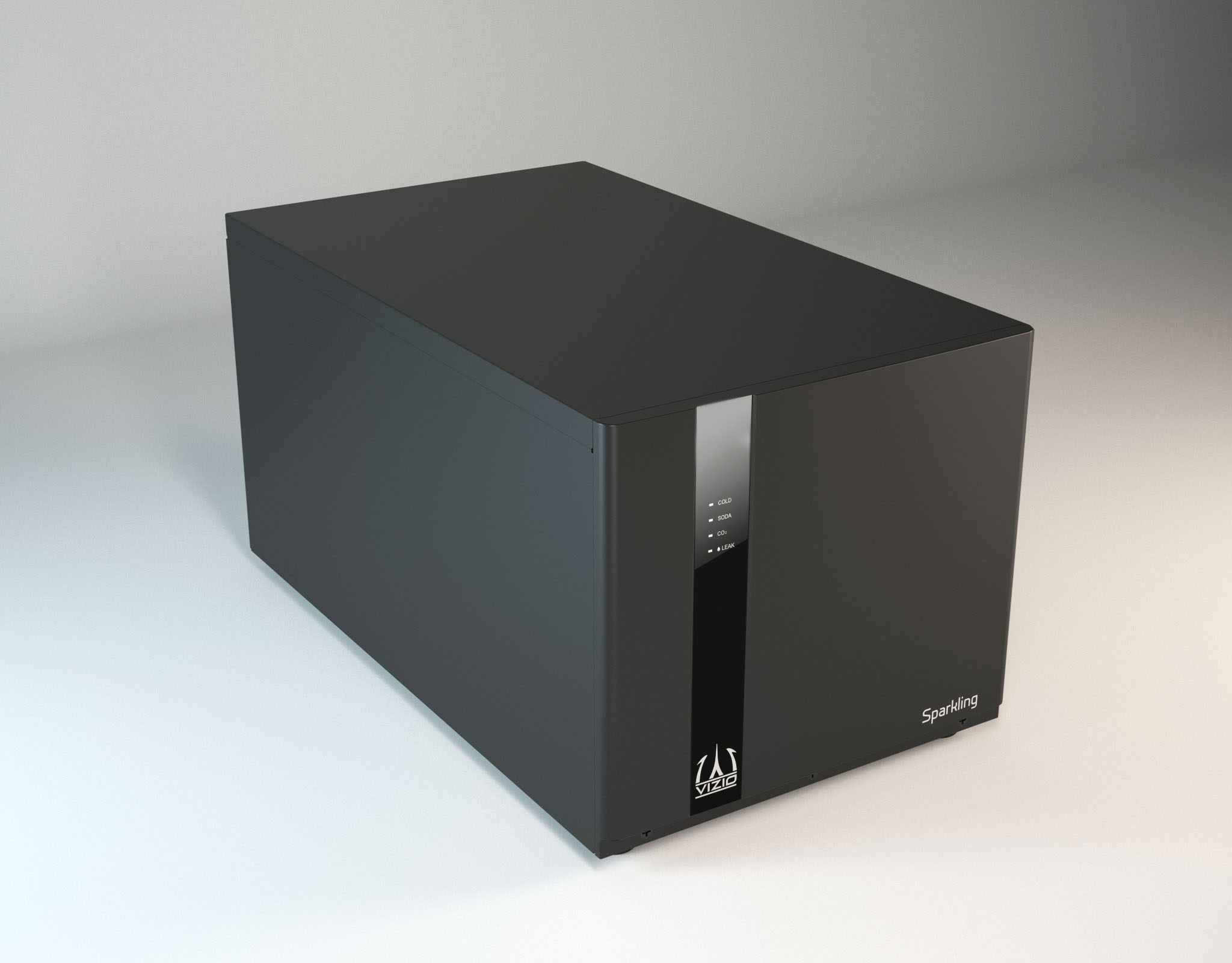 Sprudelmaschine | CO₂ Karbonator Direct-Chill-System | Untertisch
