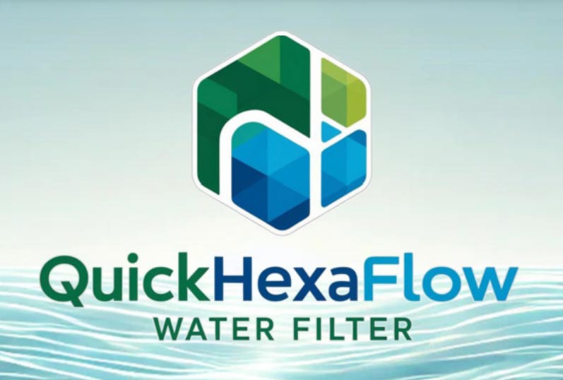 QuickHexaFlow Triple | Untertischfilter (Basic)