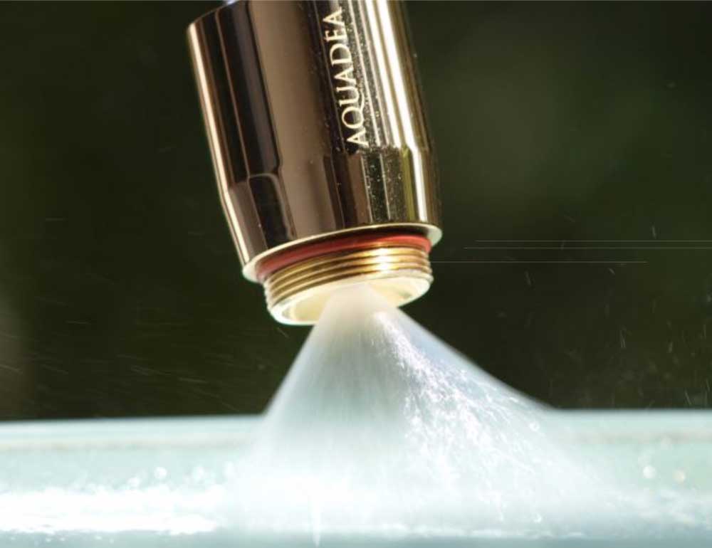 Aquadea ToneOne Basic | Titan-Gold | KRISTALLWIRBEL® Wasserwirbler