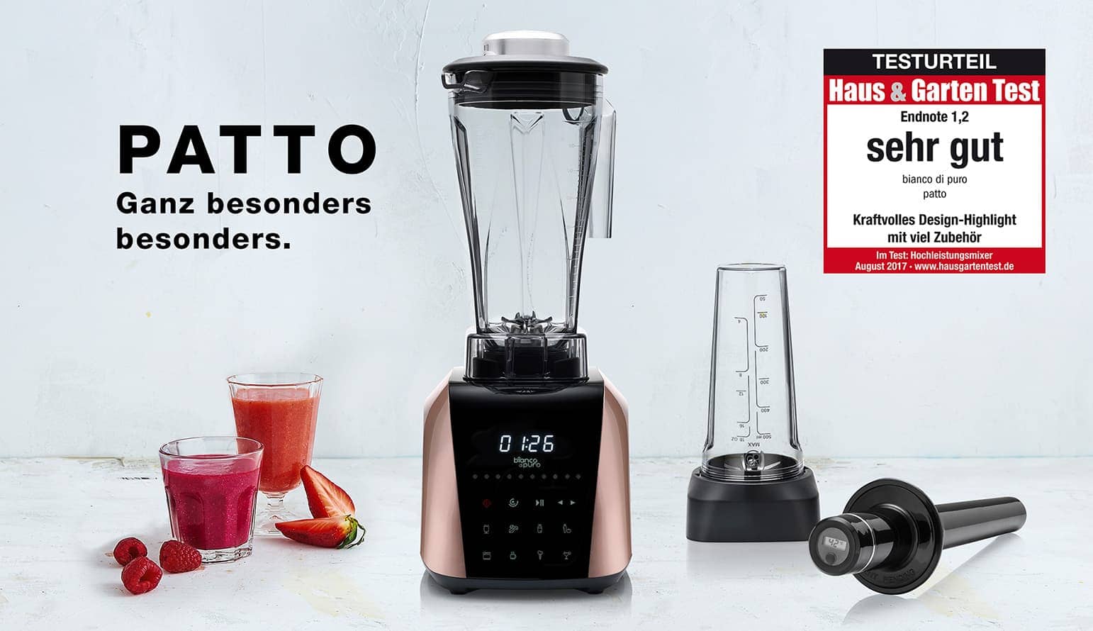Bianco Patto Hochleistungsmixer