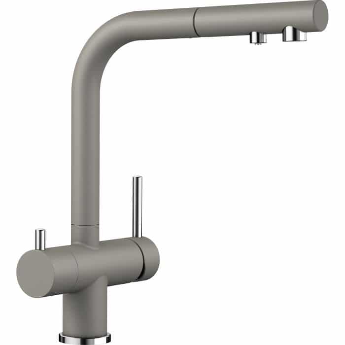 Wasserhahn 3in1 | BLANCO Fontas II mit Brause (ausziehbar)