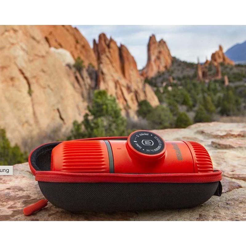 Wacaco Nanopresso | Tragbare Espressomaschine inkl. Schutzhülle