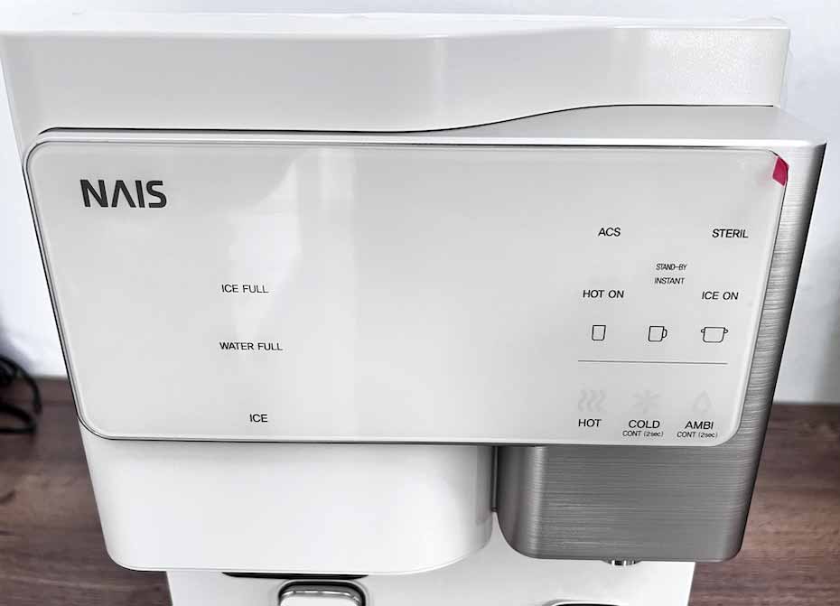 Umkehrosmosesystem ChungHo Sanita ICE | 4 Wassersorten inkl. Eis | Auftischgerät