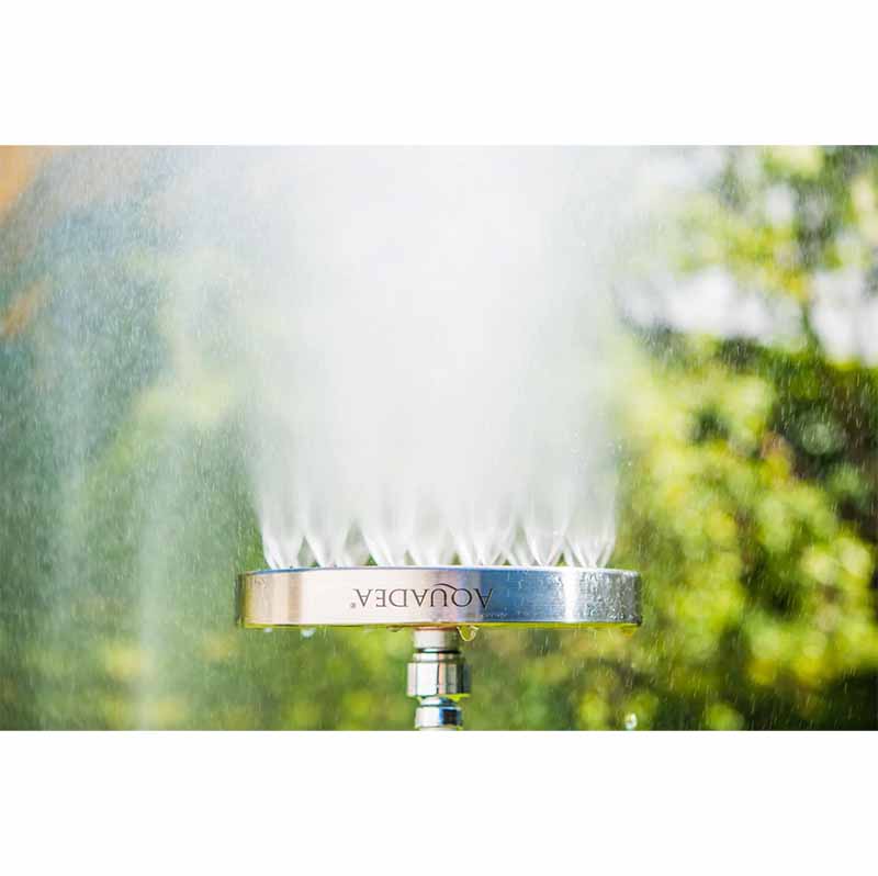 Kristall Wirbeldusche "Portal 28+1" | Titan | Maxi-Regen-Dusche