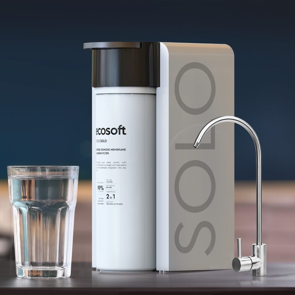 Ersatz 2in1 Membranelement für Osmosefilter Ecosoft CROSS Solo