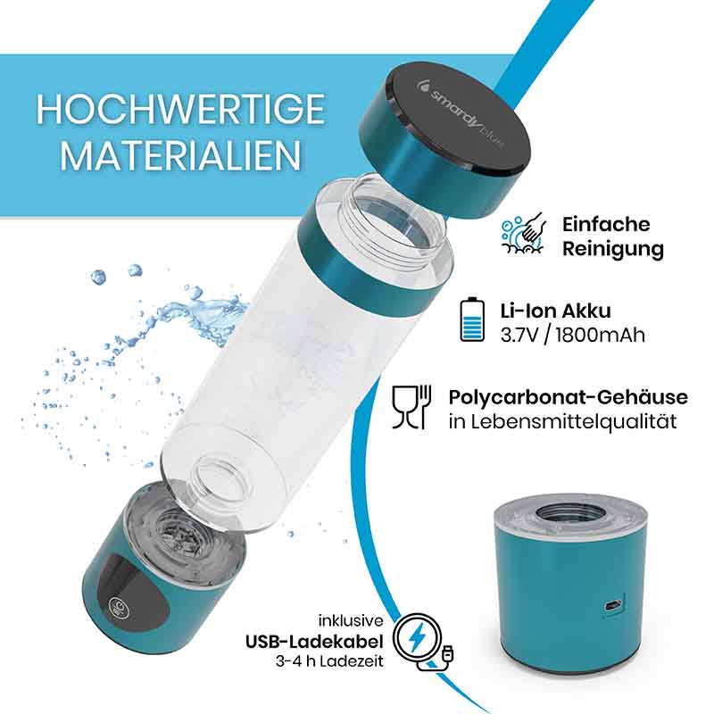 Fitnessflasche Hydroit™ | Wasserstoff Booster