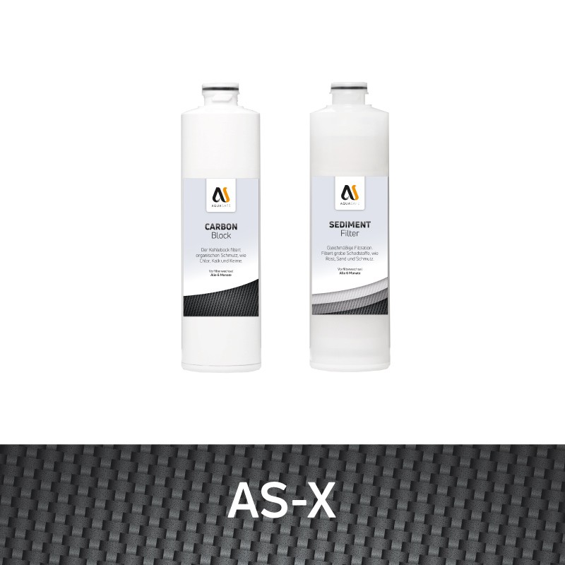 Ersatzfilter-Set AS-X Direktfluss