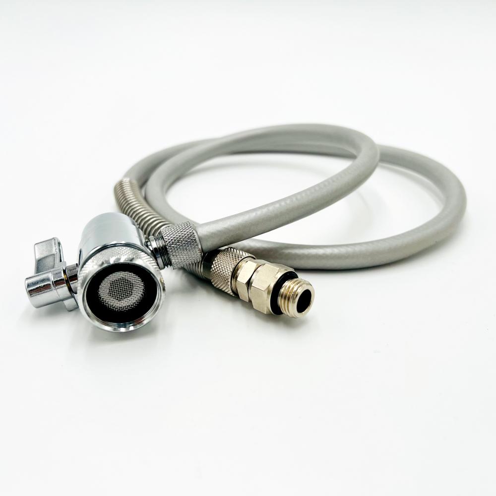 Anschluss-Set für Carbonit SanUno INOX Auftischfilter mit Umschaltventil