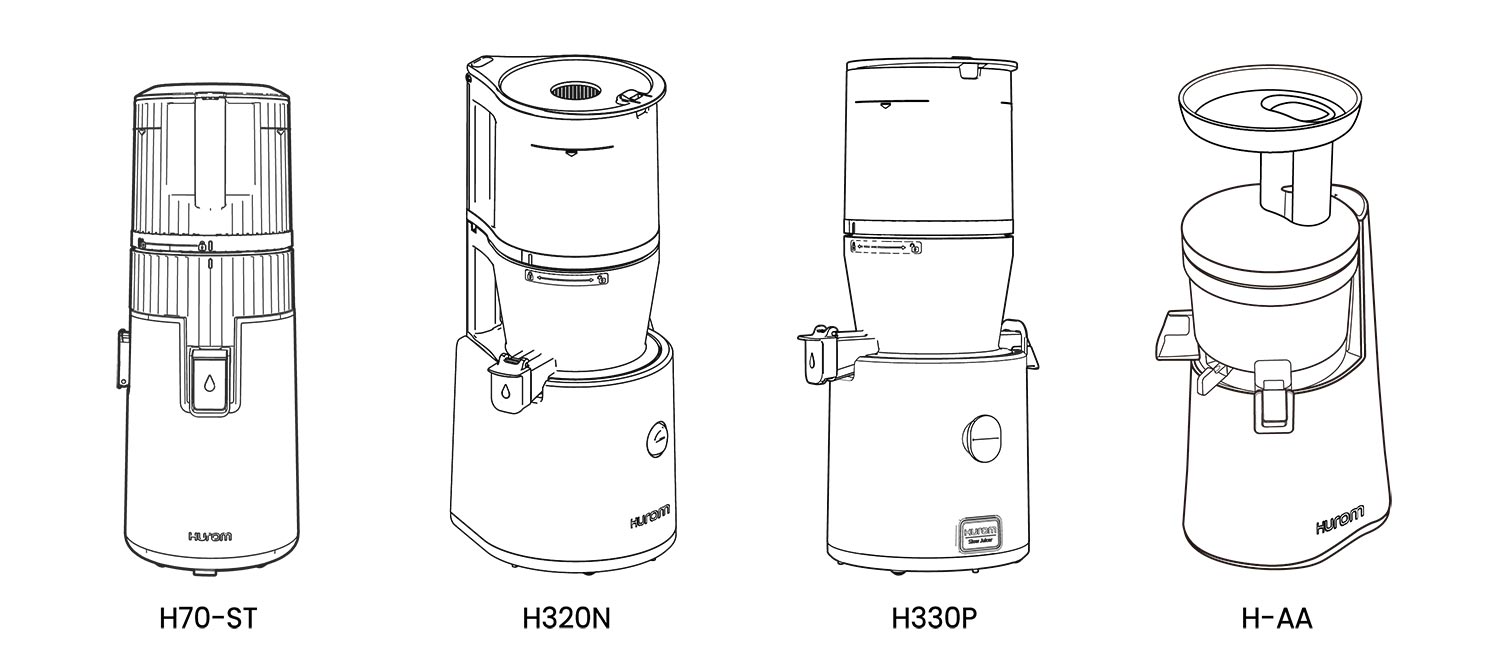 Hurom H70ST Whole SlowJuicer | Vorführgerät schwarz