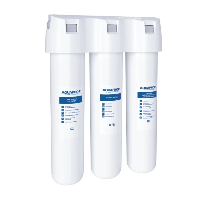 AQUAPHOR Crystal ECO TRIO Aktivkohle Trinkwasserfilter | Ultrafiltration