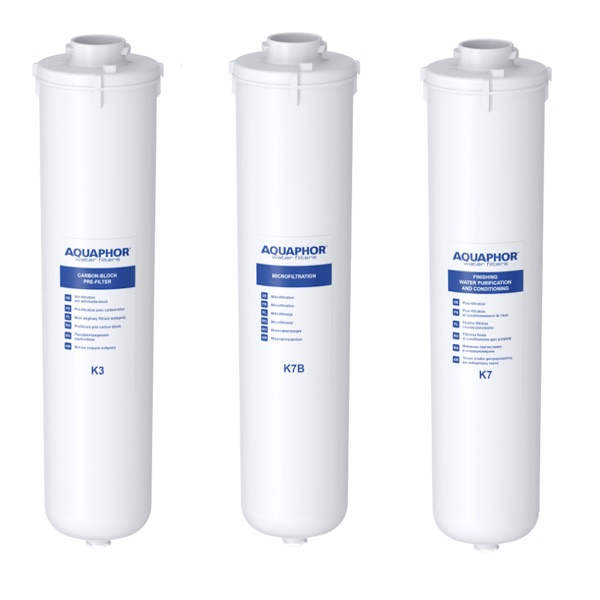 AQUAPHOR Crystal ECO TRIO Aktivkohle Trinkwasserfilter | Ultrafiltration