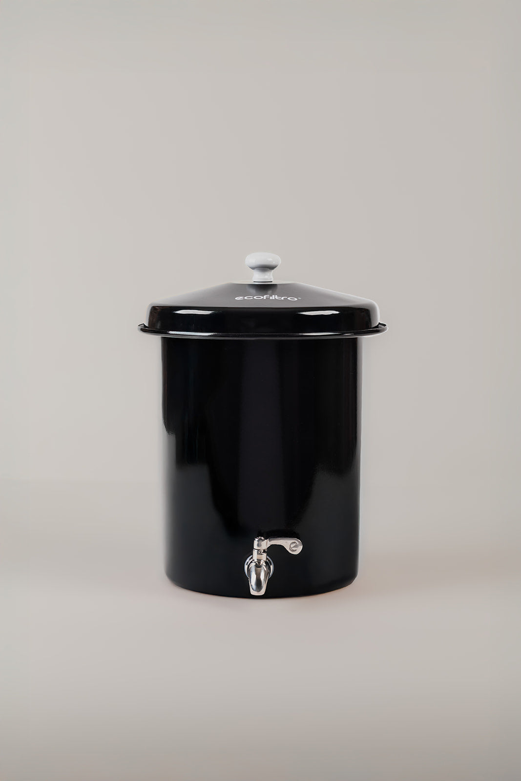 Ecofiltro 5L Schwarz Frontansicht