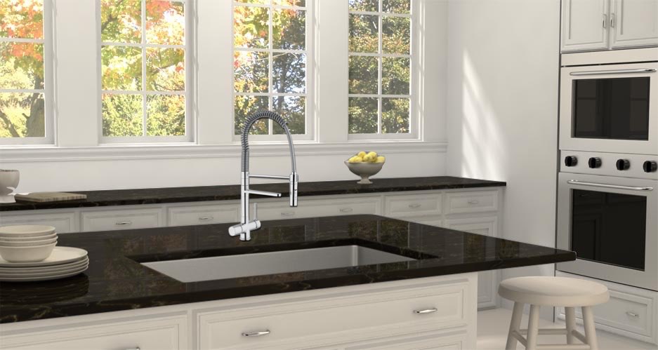 Wasserhahn 3in1 Luxury Vega mit Brause (Niederdruck)