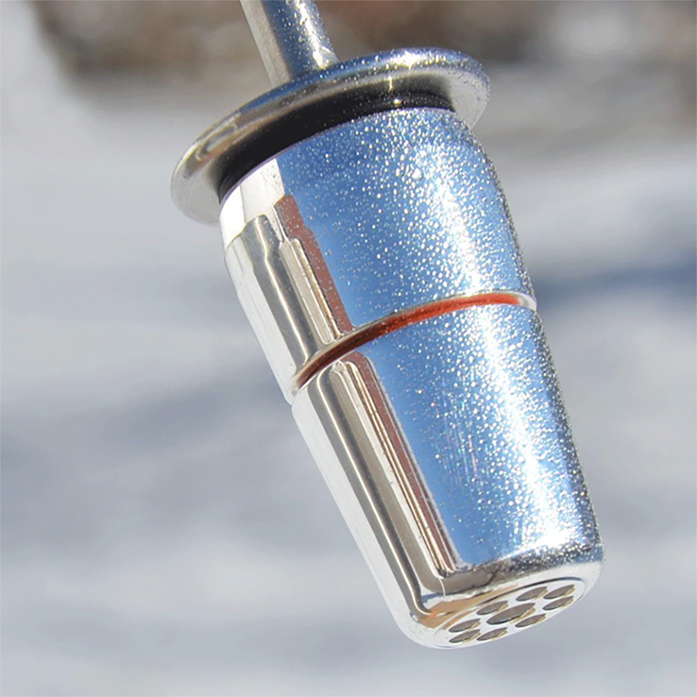 Aquadea ToneOne Basic | Titan-Silber | KRISTALLWIRBEL® Wasserwirbler