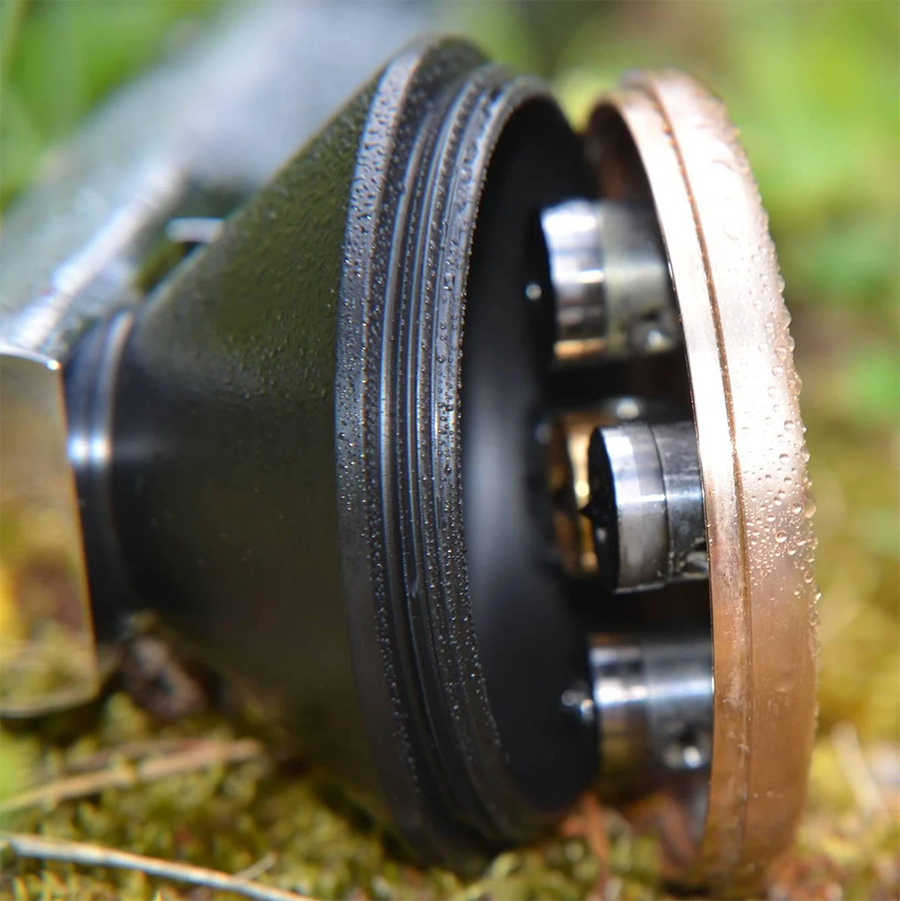 Kristall Wirbeldusche "Tharan Beria 5" | Bronze & Ruthenium | LifePower