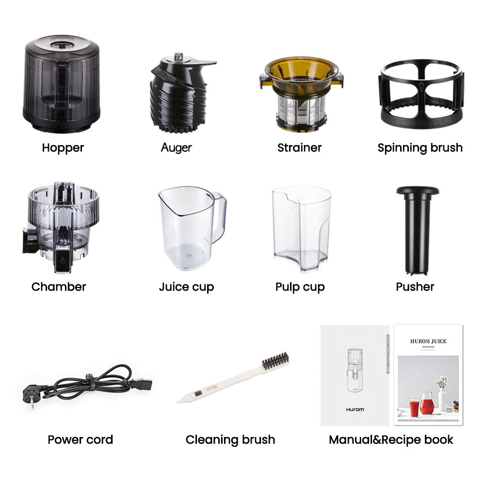 Hurom H70ST Whole SlowJuicer | Vorführgerät schwarz