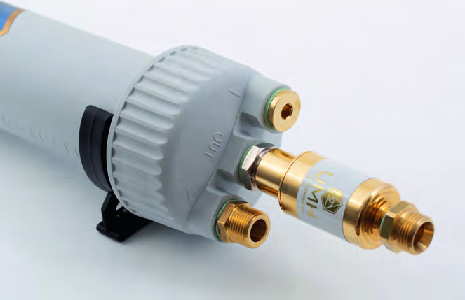 UMH Travel Filtersystem Anschluss-Detail