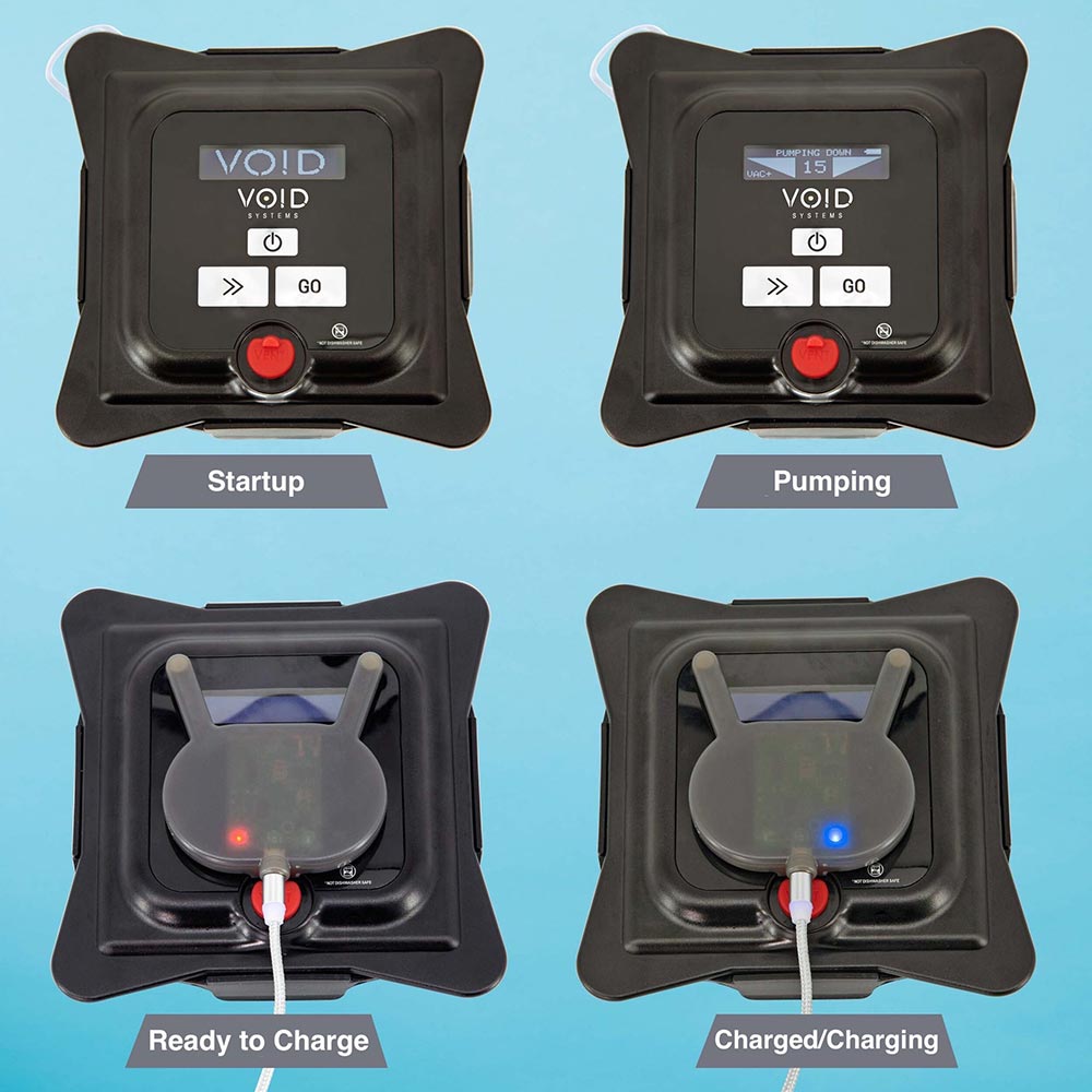 Blendtec Vakuum Kit | Deckel mit Vakuumpumpe | VOID